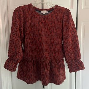 RO&DE Women's Multicolor Blouse, Size S, Anthropology